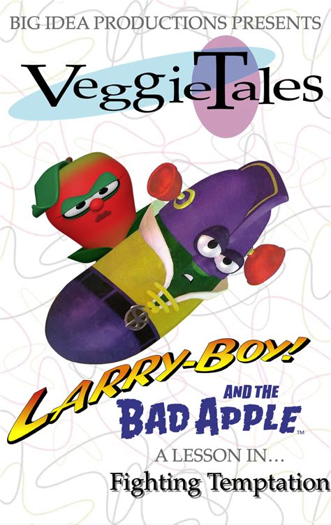 LarryBoy and the Bad Apple (2nd 1993 cover) by quinn727studio on DeviantArt