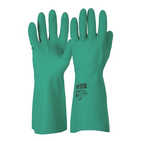 Taylor Safety Equipment | Pro Choice Nitrile Chemical Gloves. 33cm