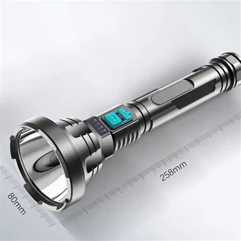 Multi-function led flashlight usb long-range light portable - shopZtop