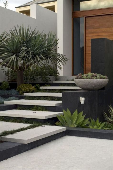 23+ Cool Modern Front Yard Landscaping Ideas - Page 16 of 24