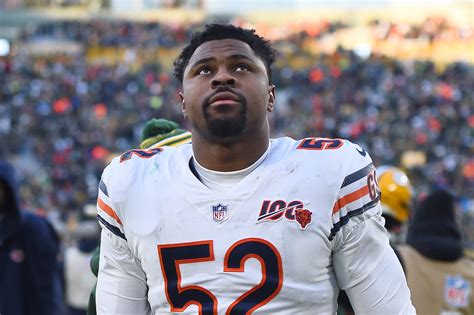 Chicago Bears: Khalil Mack speaks out on NFL's laziness