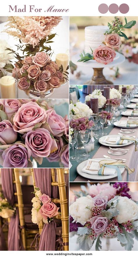 100 Hottest Mauve Wedding Decorations for Your Upcoming Day - Wedding ...