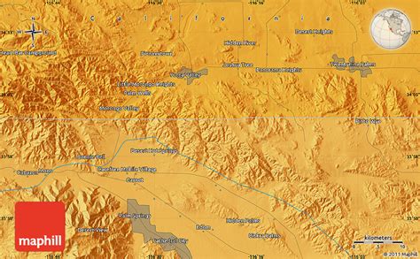 Yucca Valley California Map – Topographic Map of Usa with States