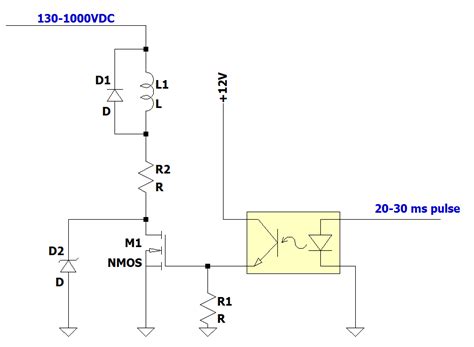 switching - Designing a MOSFET high voltage switch - Electrical ...