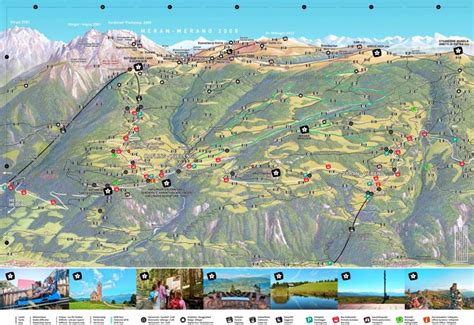 Merano Hiking Map