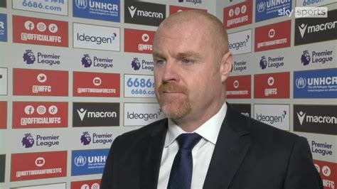 Sean Dyche: A new mentality will help to improve away record | Video ...