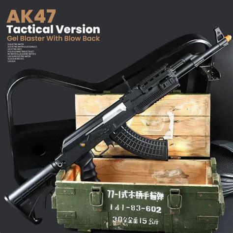 AK-47 Tactical Version Gel Blaster With Blow Back - ToyGunMarket Online ...