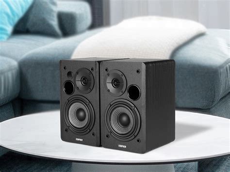 Edifier R1280DB Powered Bluetooth Bookshelf Speakers Optical Input Wireless Studio Monitors Inch ...