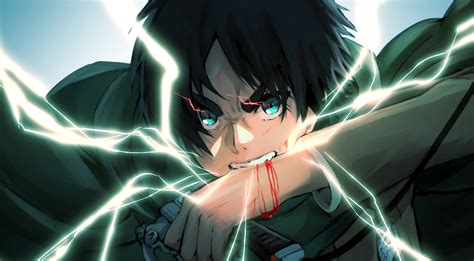 Download Eren Yeager Anime Attack On Titan HD Wallpaper by はる🦋