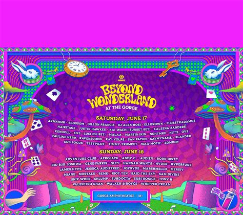 Beyond Wonderland at The Gorge | June 17-18, 2023