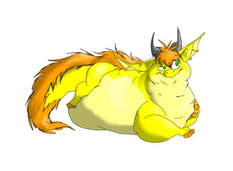 Fat dragon by Vilenro on DeviantArt