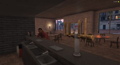 [MLO] Restaurant [Add-On SP / FiveM] | GTA 5 Mods