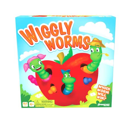 Pressman Wiggly Worms Game - Walmart.com