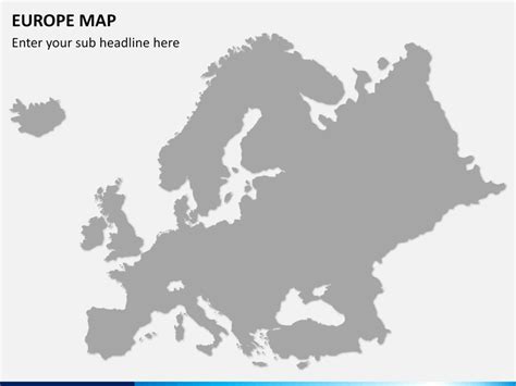 Europe Map Template for PowerPoint and Google Slides - PPT Slides