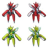 Mega Scizor (QC) [+Shiny] by Falgaia on DeviantArt