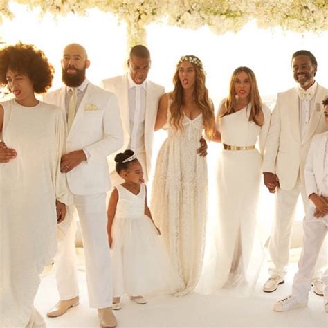 Slay! Epic Photos from Tina Knowles' All White Wedding - Beyoncé, Kelly Rowland & More - BellaNaija