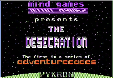 Download The Desecration (Apple II) - My Abandonware