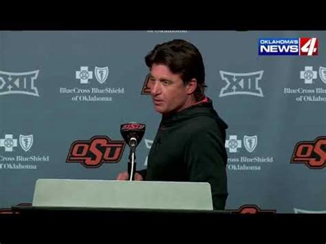 Mike Gundy's Epic Press Conference Complete With Fart Noises [VID