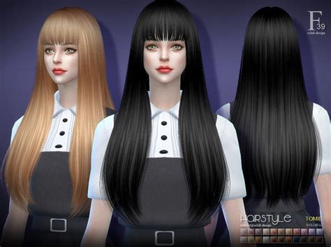 The Sims Resource - sclub ts4 hair Tomie n39