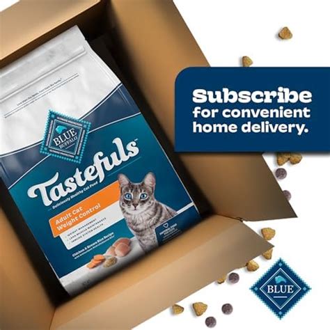 Blue Buffalo Tastefuls Adult Dry Cat Food for Weight Management, Made ...