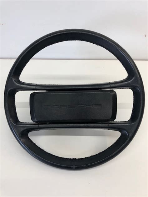 Porsche 911 Steering Wheel 4 Spoke Black Leather - Pelican Parts Forums