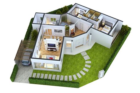 3d Home Architect Plan | plougonver.com