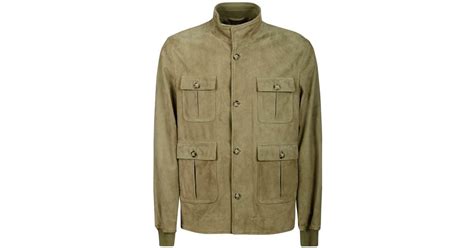 Valstar Leather Field Jacket in Brown for Men | Lyst UK