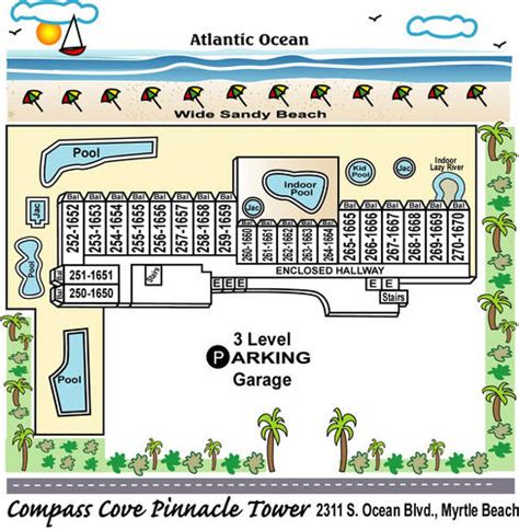 Compass Cove Resort Pinnacle Tower | Myrtle Beach Resort Condos ...