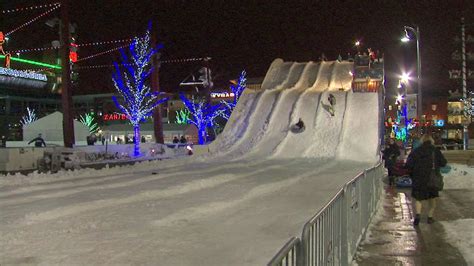 Snow tubing hill opens in suburban Rosemont - ABC7 Chicago