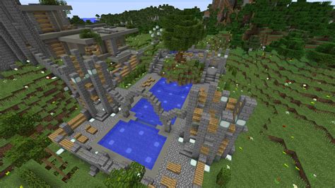 Modern Concrete Castle Minecraft Map