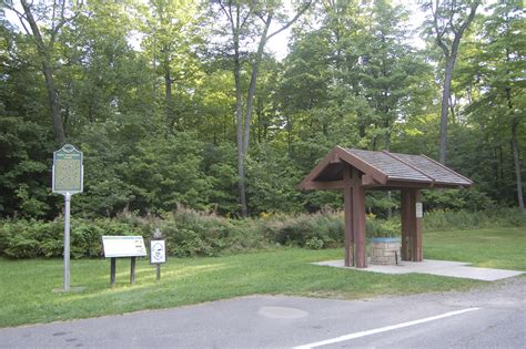 Michigan Roadside Attractions: First Roadside Park in Michigan, Iron County - Travel the Mitten