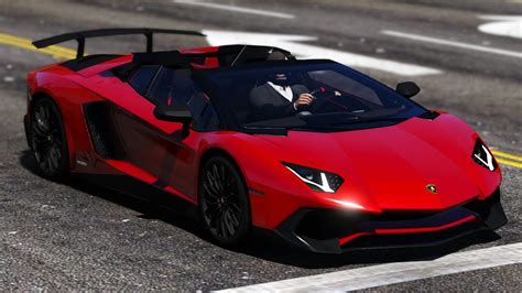 GTA V Lamborghini Aventador LP750-4 Superveloce Roadster Mod - YouTube