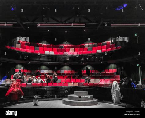 Home theatre stage, Manchester Stock Photo - Alamy