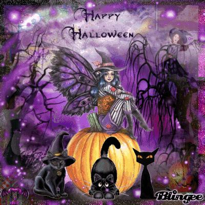 Purple Halloween Witch Fairy (PDB #2) Picture #118095011 | Blingee.com