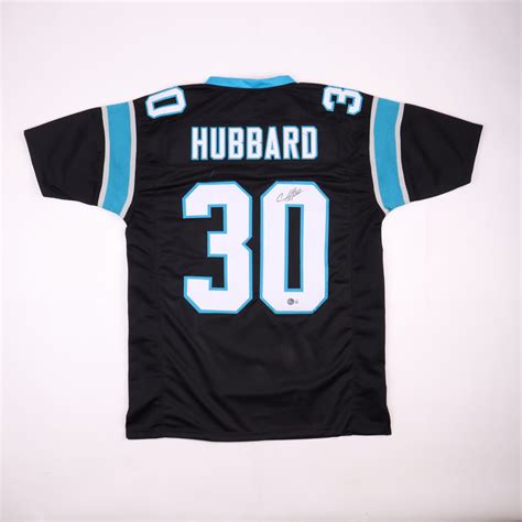 Chuba Hubbard Signed Jersey (Beckett) | Pristine Auction