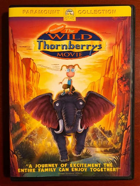 The Wild Thornberrys Movie (DVD, 2002, Nickelodeon) - H0110 97363397649 ...