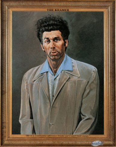 Seinfeld Kramer Portrait TV Poster Print | Cas, Portrait and He is