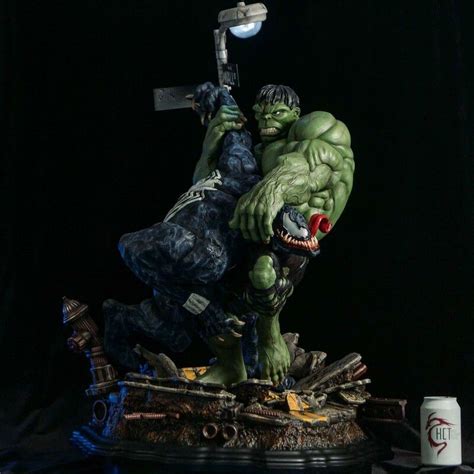 hulk vs venom fan art (printed and painted prototype), jorge villar ...