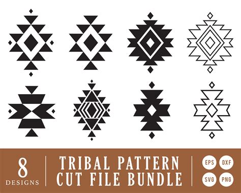 Tribal Pattern SVG Geometric Pattern SVG Tile SVG Diy - Etsy Finland