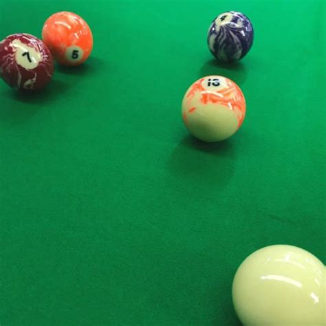 Marble Effect Pool Balls - Sherlock Amusement Sales