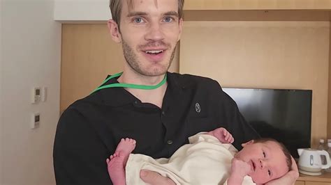 PewDiePie And Marzia Officially Introduce Their Baby To Viewers - YouTube