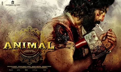 Ranbir Kapoor's Animal First Look Poster Is Out…