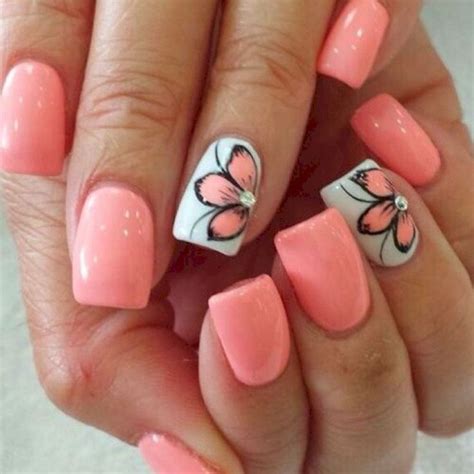 Awesome 41 New Summer Nail Color for Beauty http://glamisse.com/2019/05 ...