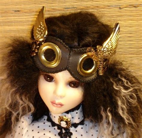 Can you make these human sized and give them to me? Steampunk Dolls, Steampunk Mask, Steampunk ...