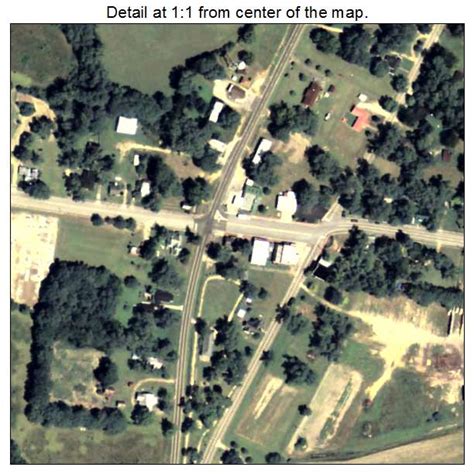 Aerial Photography Map of Mitchell, GA Georgia