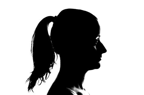 Silhouette Women Profile Free Stock Photo - Public Domain Pictures