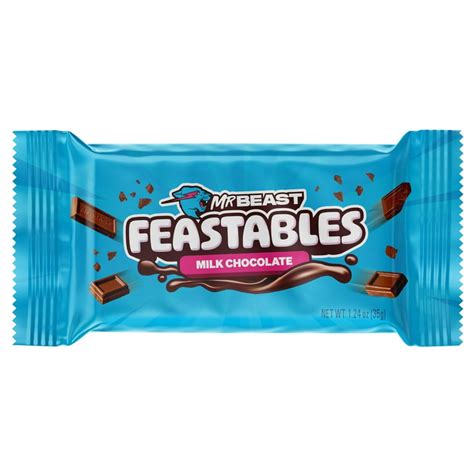 Feastables MrBeast Milk Chocolate Bar, Oz (35g), Count, 10/22/2023