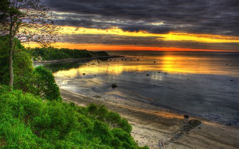 sunset, Landscapes, Hdr, Photography Wallpapers HD / Desktop and Mobile Backgrounds