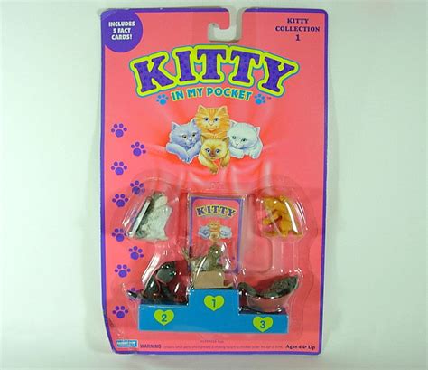 Kitty in My Pocket Collection 1 1994 Hasbro Morrison - Etsy