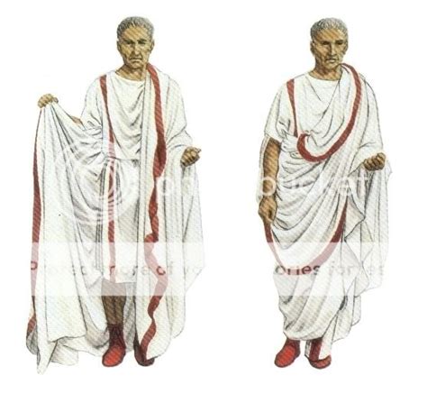 Dress of Senator, ancient Rome. | Ropa romana, Moda romana, Vestimenta romana